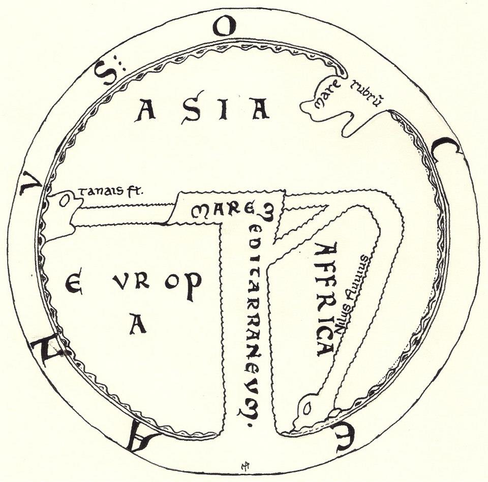 Ancient Map of Europe