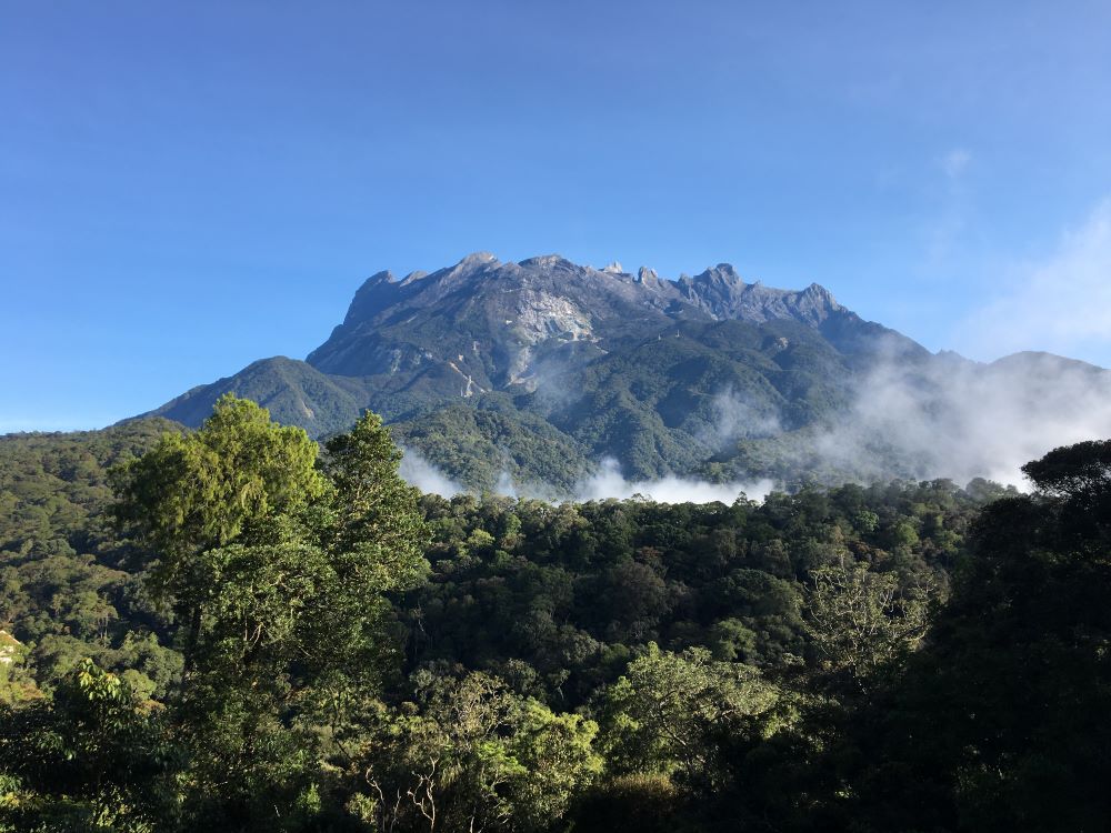 Mountains in Borneo