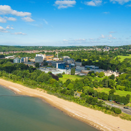 An image of an aerial view of Singleton Campus.