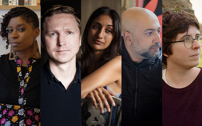 Irenosen Okojie (Chair), Joe Dunthorne, Nidhi Zak/Aria Eipe, Prajwal Parajuly, Eley Williams