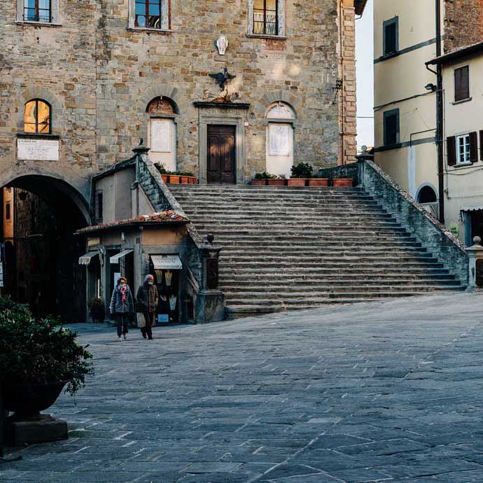 Image of the old town street