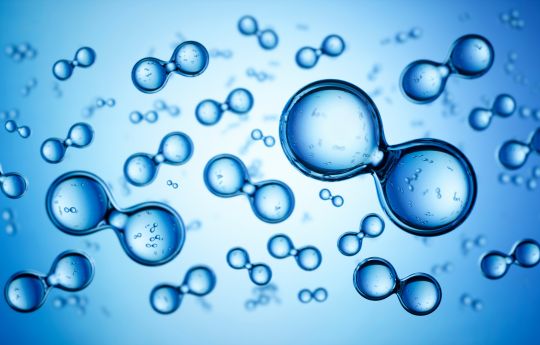 Hydrogen bubbles