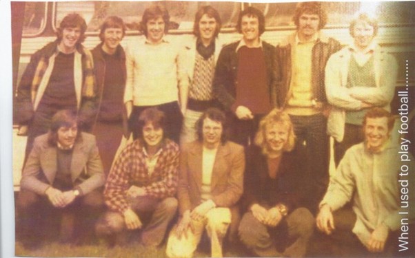 Dim pel-droed Prifysgol Abertawe’r 1974-75