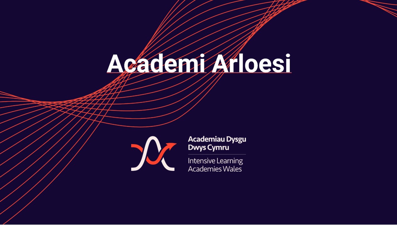 Logo'r Academi Arloesi