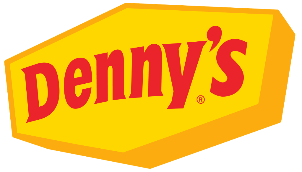 Delwedd graffigol o logo Denny's.