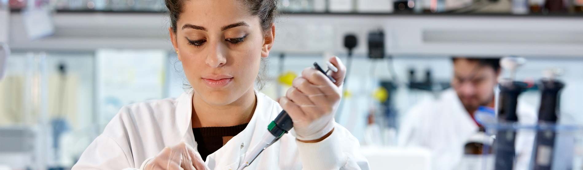 Students in lab