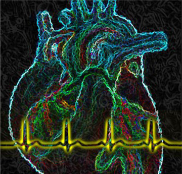 Stylised heart/