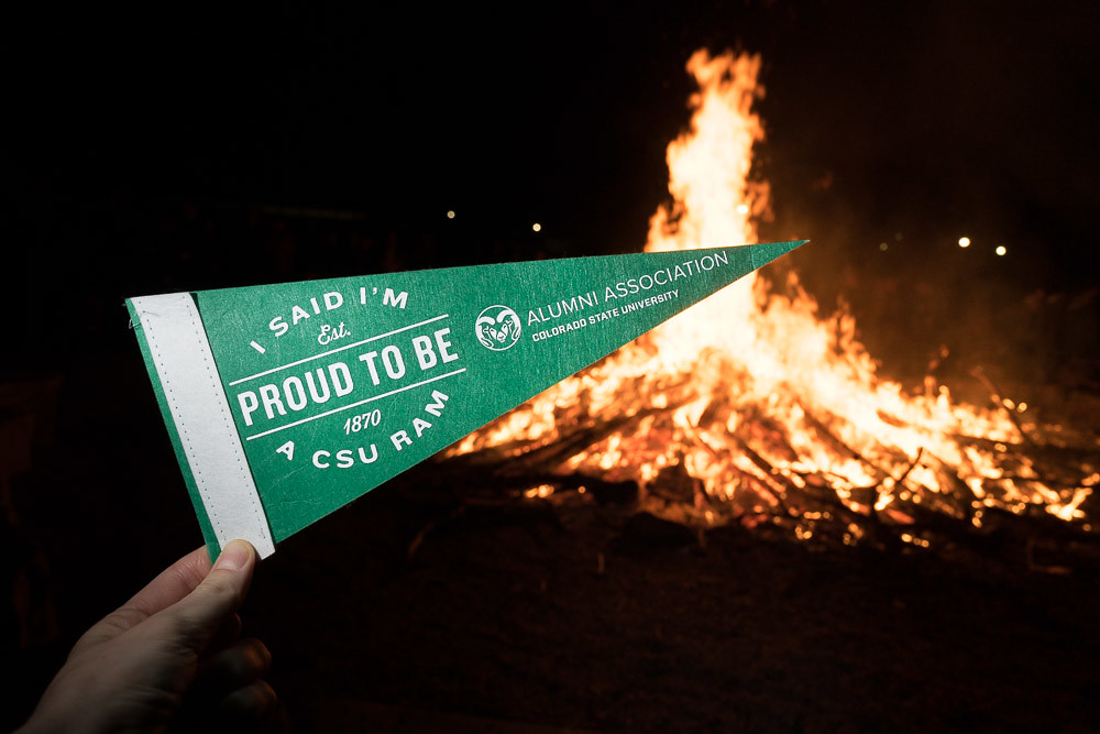baner Prifysgol Talaith Colorado