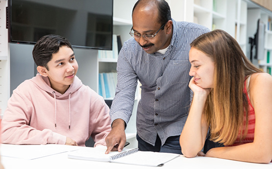 Teacher and Students