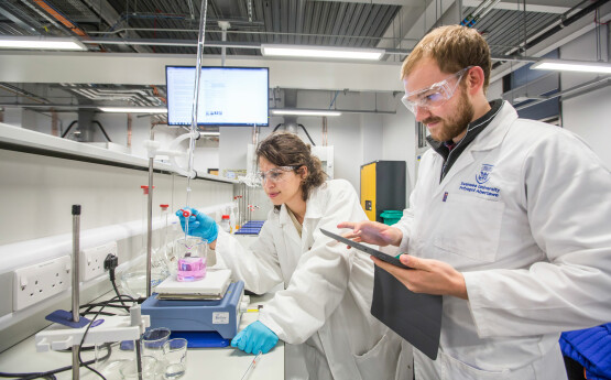 Chemical Engineers in Lab