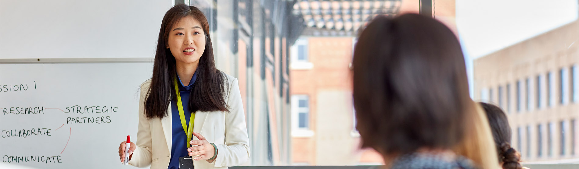 An academic teaching in the School of Management