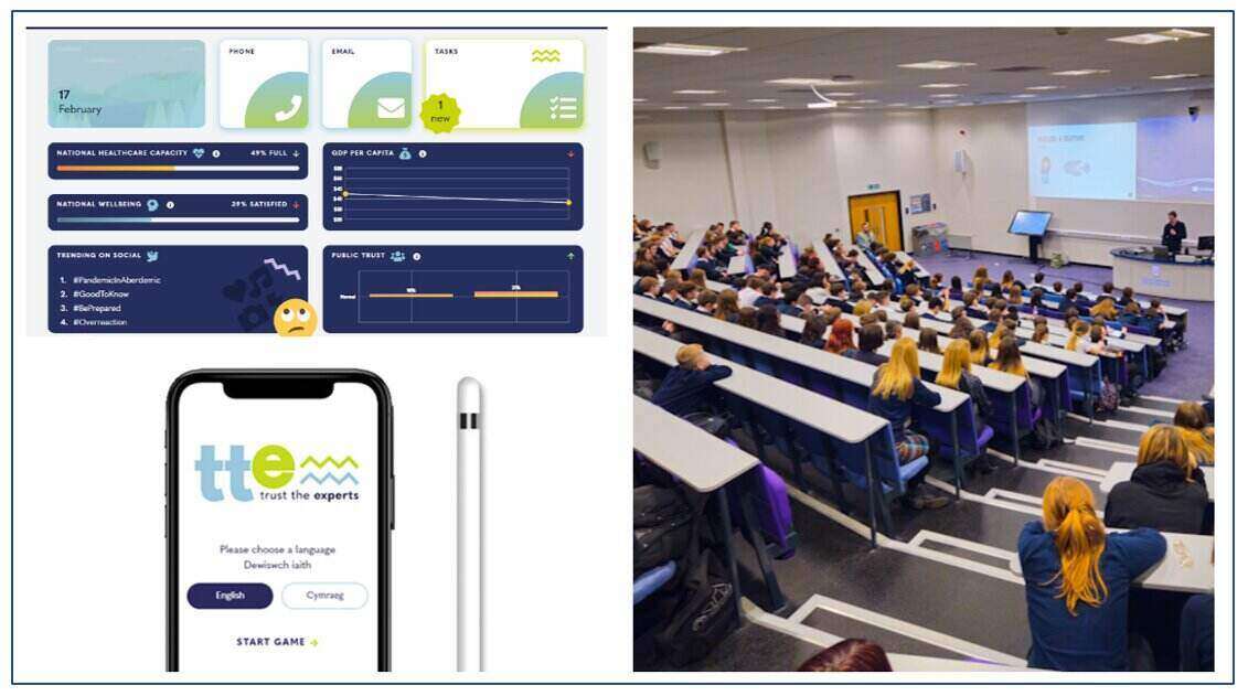 G&ecirc;m symudol wedi'i datblygu argyfer ysgolion yng Nghymru a disgyblion sy'nymweld