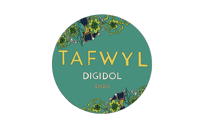 Logo Tafwyl Digidol