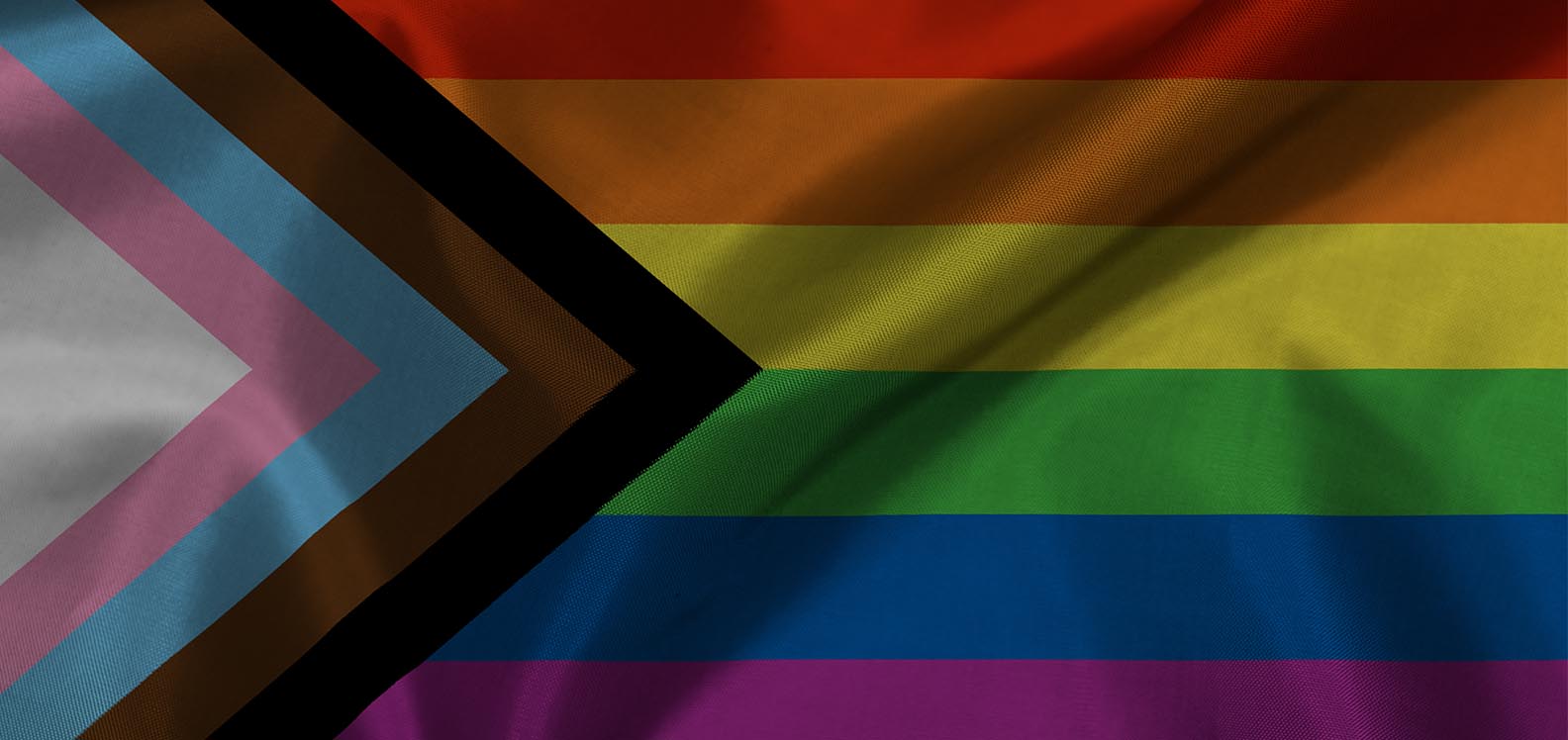 Baner LGBTQ+