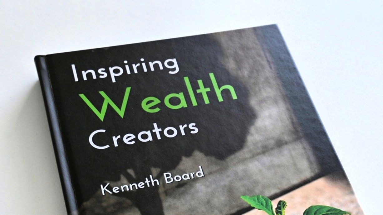 Clawr blaen Inspiring Wealth Creators.