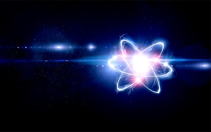 Moleciwl atom. Credyd: Sergey Nivens | Shutterstock.