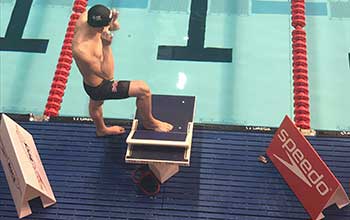 Swansea swimmer and civil engineering student Lewis Fraser headed to the U23 European Swimming Championships in Dublin 