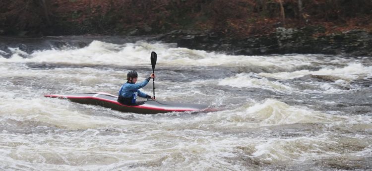 Toby-Peyton Jones kayaking in Scotland 