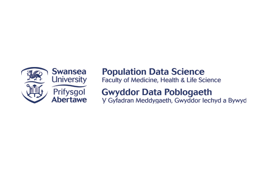 Logo Gwyddor Data Poblogaeth