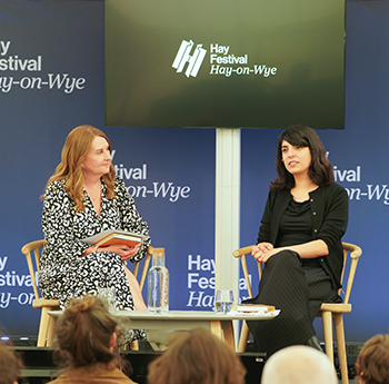 Yasmin Zaher at Hay Festival 2025