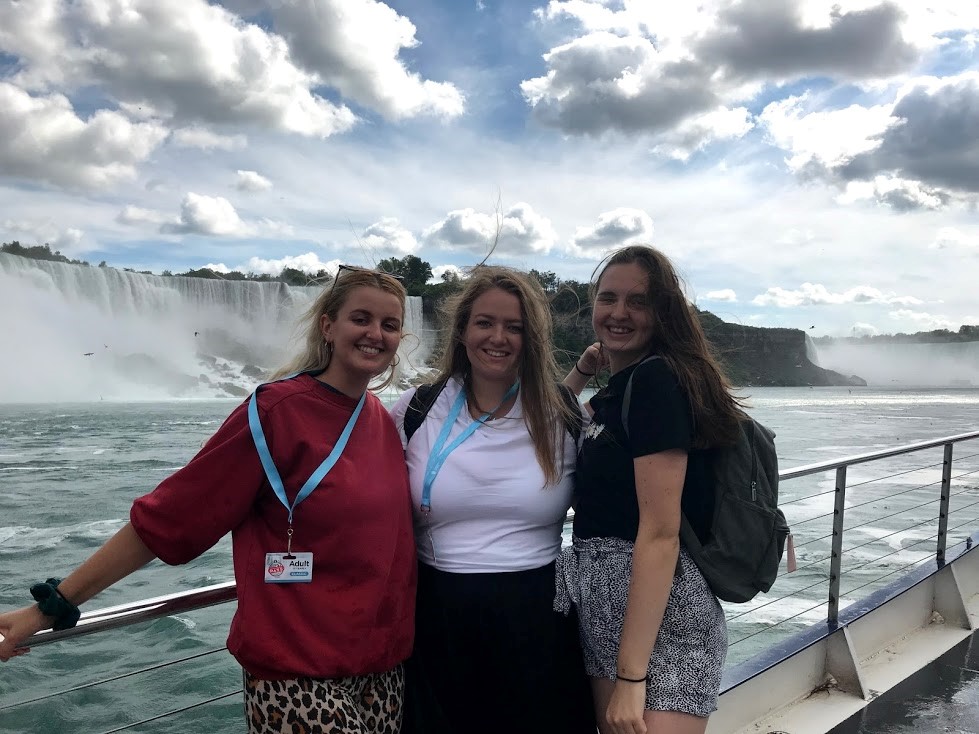 Students at Niagara Falls