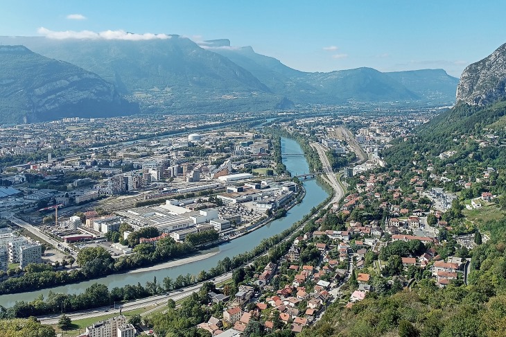 Grenoble landscape