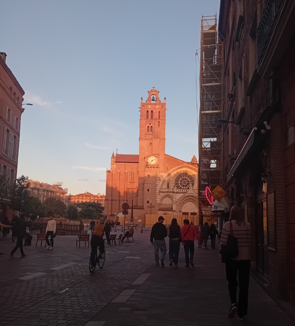 View in Toulouse at Golden Hour