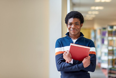 student smiling at camera