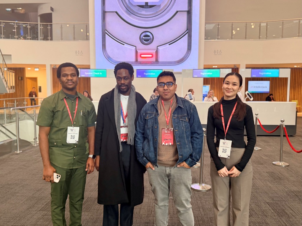 LLM Students at the Wales Tech Fair