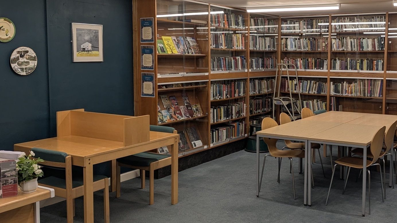 Interior of Banwen Library