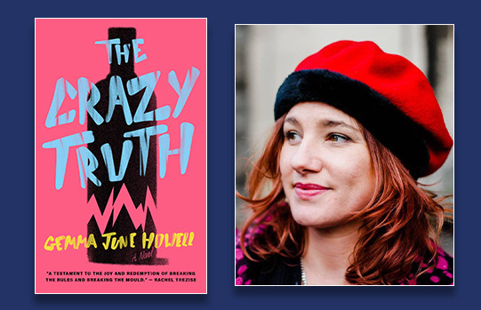 image of 'The Crazy Truth' book and Gemma June Howell