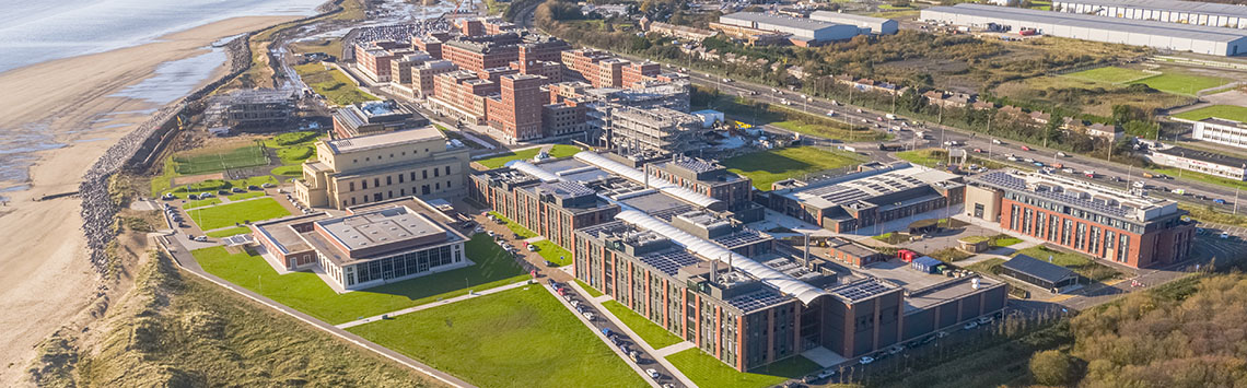 Aerial View of Bay Campus