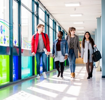 Students at Swansea University