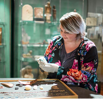 holding artifacts