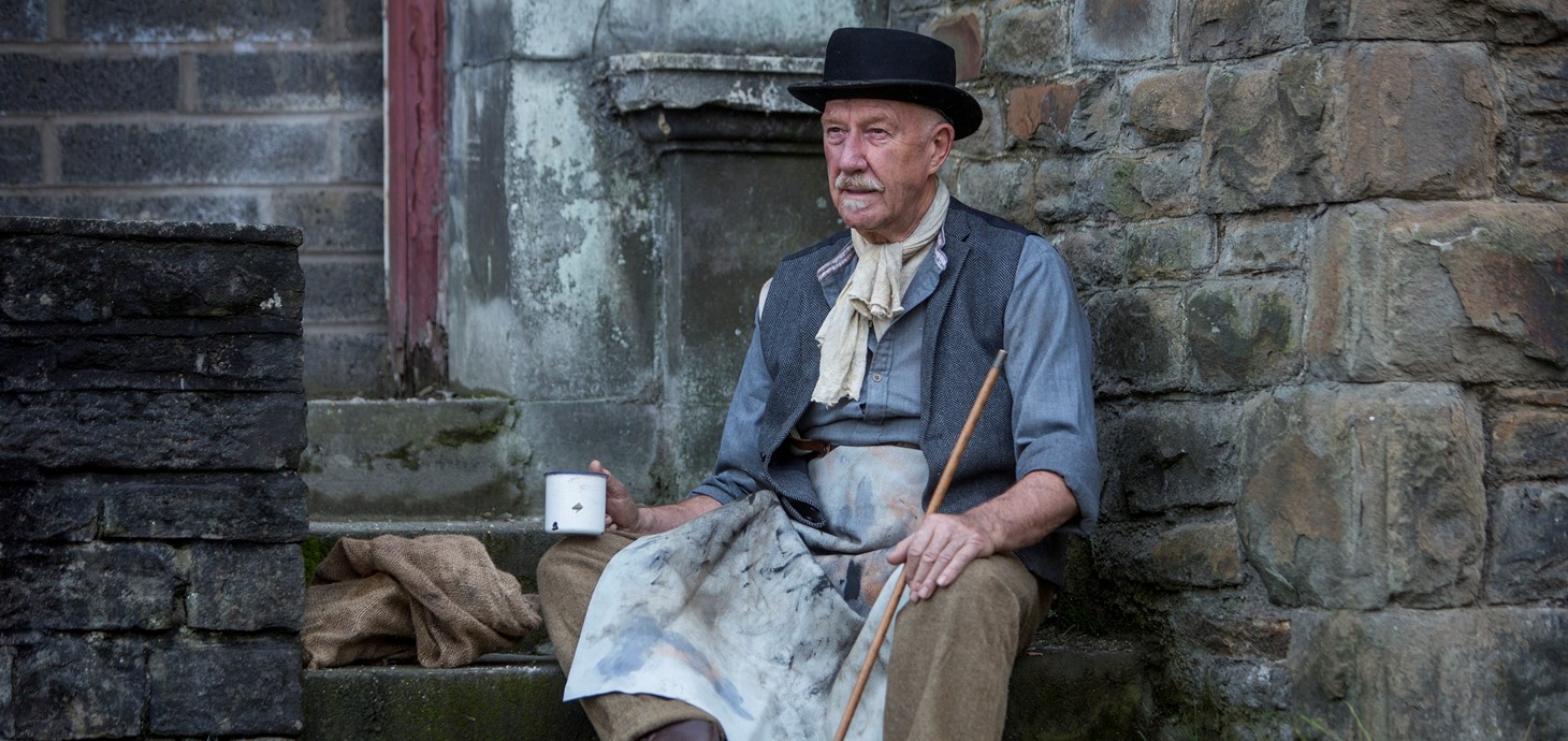 Image of a Copperworker Hafod-Morfa. It relates to the Festival's theme of 'Rediscovering Swansea: from land to sea' as the history of copperworks feature in an exhibition.