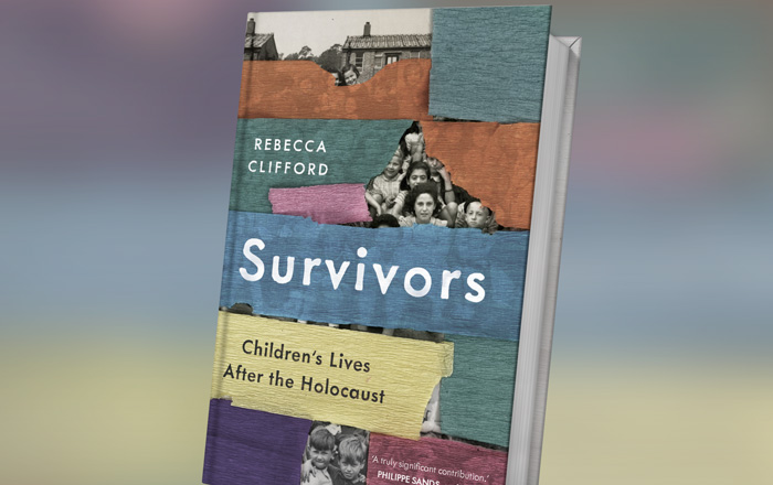 The image shows the Survivors book cover art. 