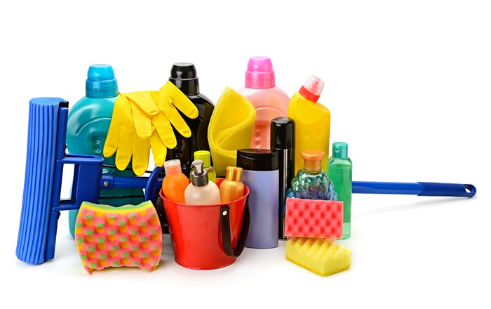 Cleaning products: one of the sources of indoor air pollution