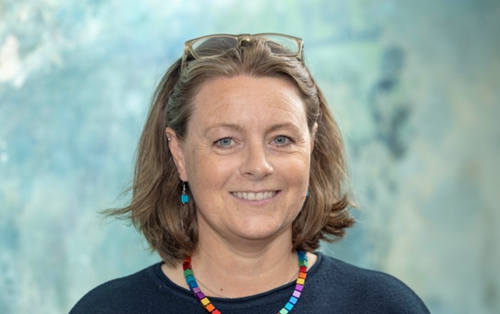 A headshot of Professor Lucy Griffiths.