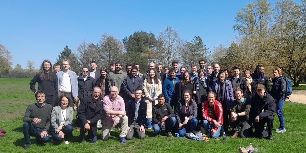 Group photo of the ATIP team in Oxford