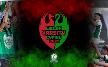 The Welsh Varsity logo 2025