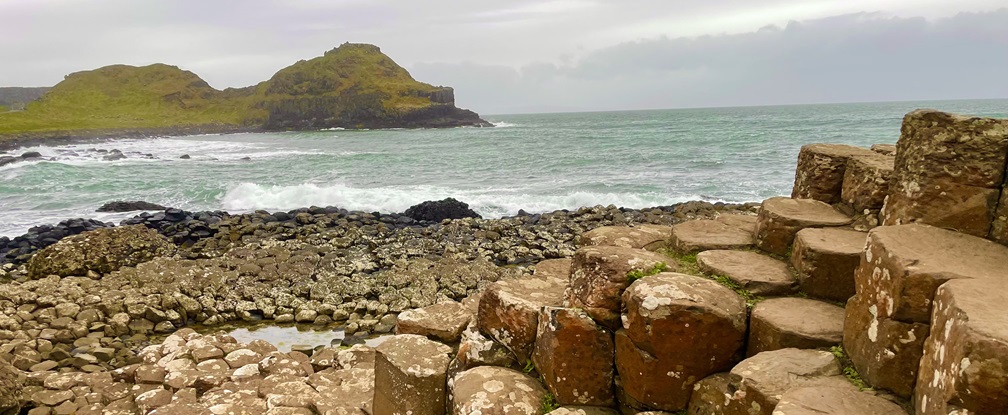 Alex Langlands View of Giant's Causeway in Ireland