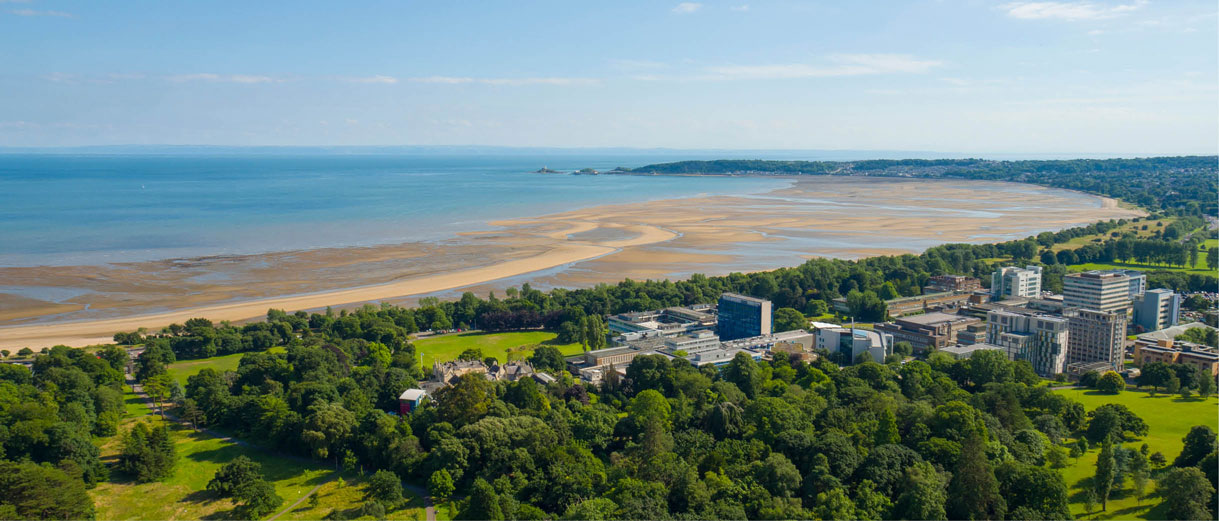 Aerial Singleton Campus