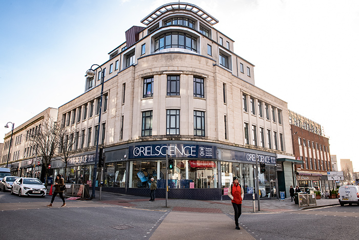 Oriel Science building, Swansea