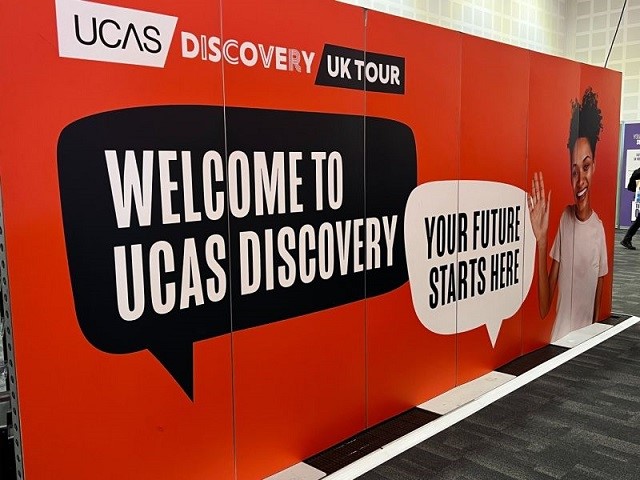 UCAS discovery event logo